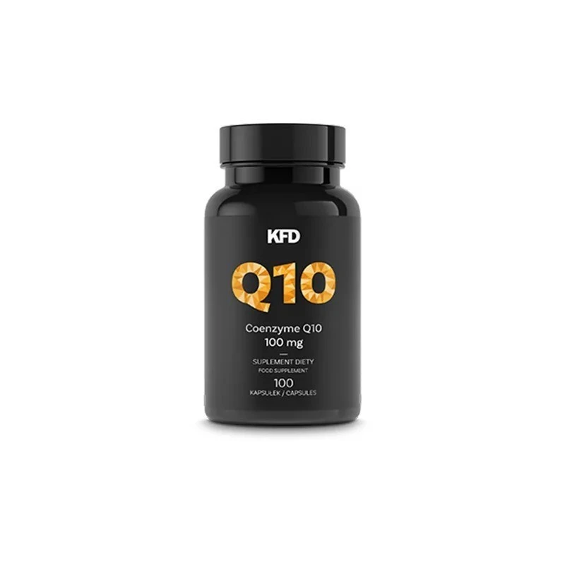 KFD Q10 100mg - Коензим Q10, Разфасовка 100 caps