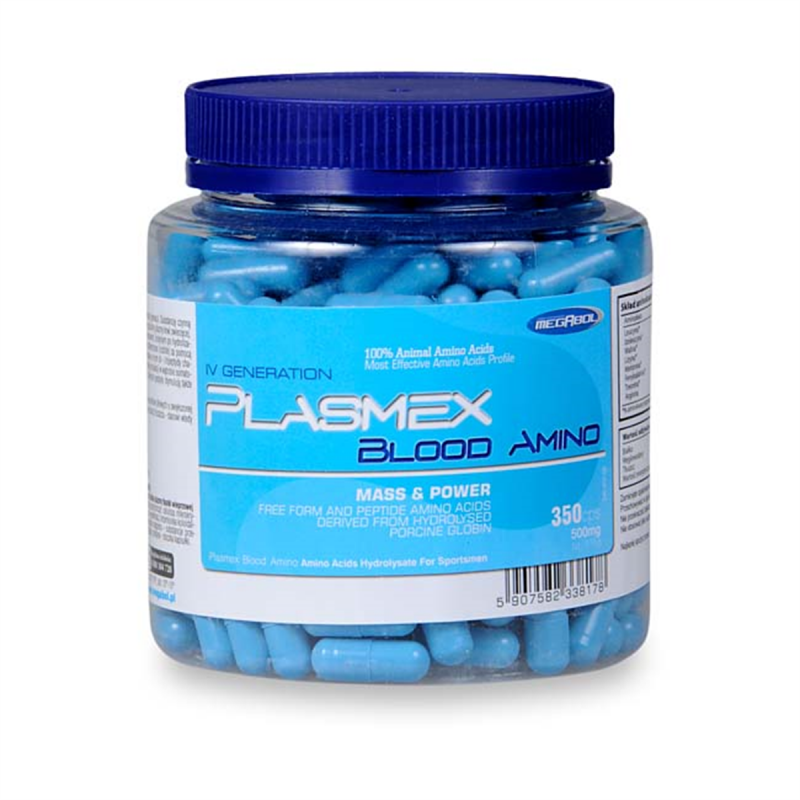 Megabol Plasmex Blood Amino - Аминокиселини, Разфасовка 350 tabs