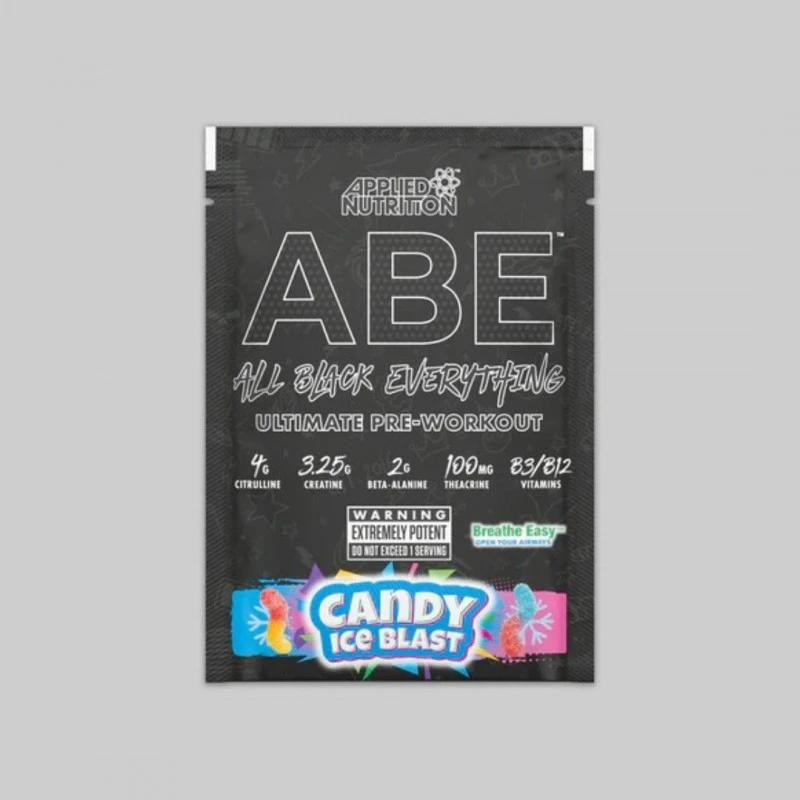 Applied Nutrition ABE - Ultimate Pre-Workout - Азотен Бустер, Вкус Бонбон, Разфасовка 12.5g