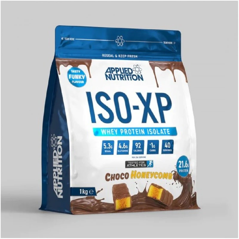 Applied Nutrition Iso-XP Whey Protein Isolate - Протеин Изолат, Вкус Мед и шоколад, Разфасовка 1kg