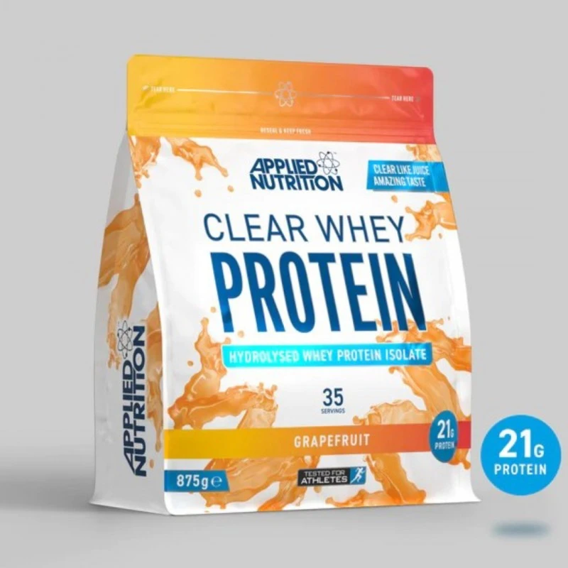 Applied Nutrition Clear Whey Protein - Протеин Изолат, Вкус Грейпфрут, Разфасовка 875g