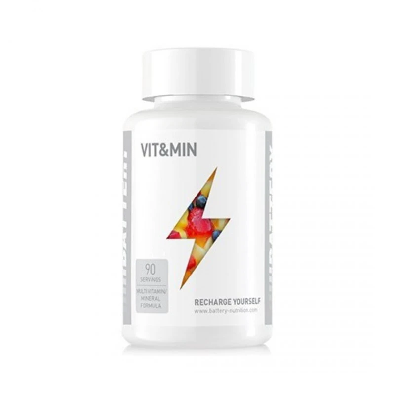 Battery Nutrition VIT&MIN - Мултивитамини, Разфасовка 90 caps