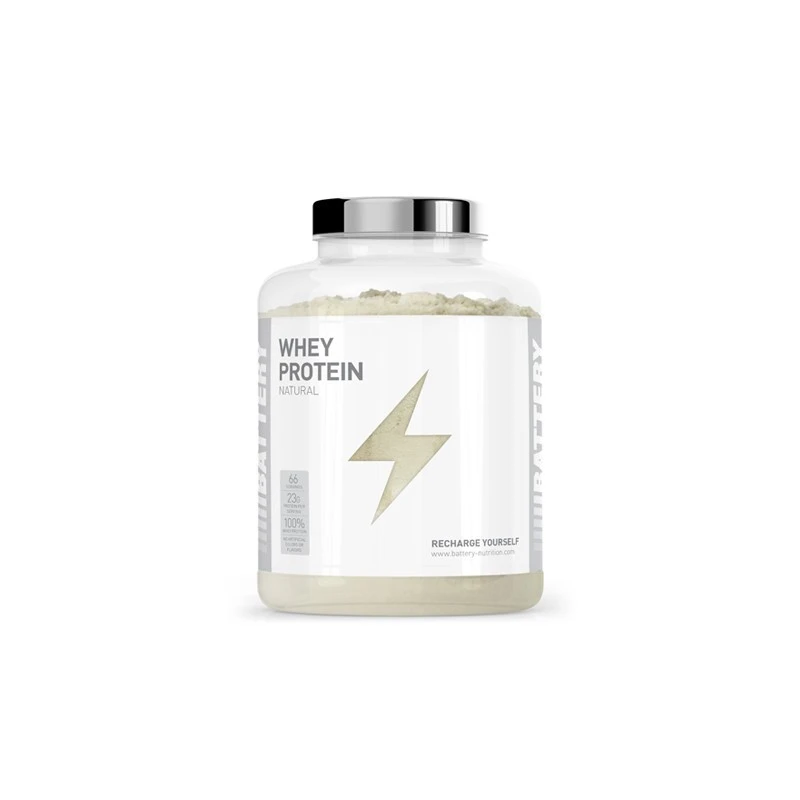 Battery Nutrition Whey Protein Natural - Суроватъчен Протеин, Вкус Неовкусен, Разфасовка 800g