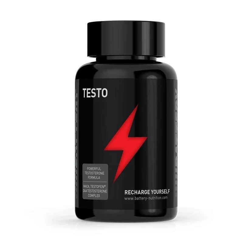 Battery Nutrition Testo - Тестостеронова Формула, Разфасовка 120 caps