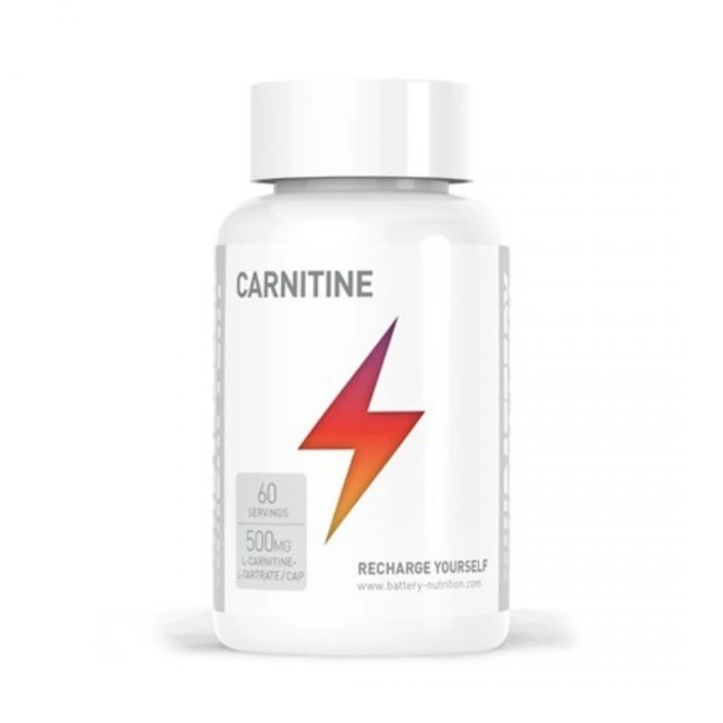 Battery Nutrition Carnitine - Л-Карнитин, Разфасовка 60 caps