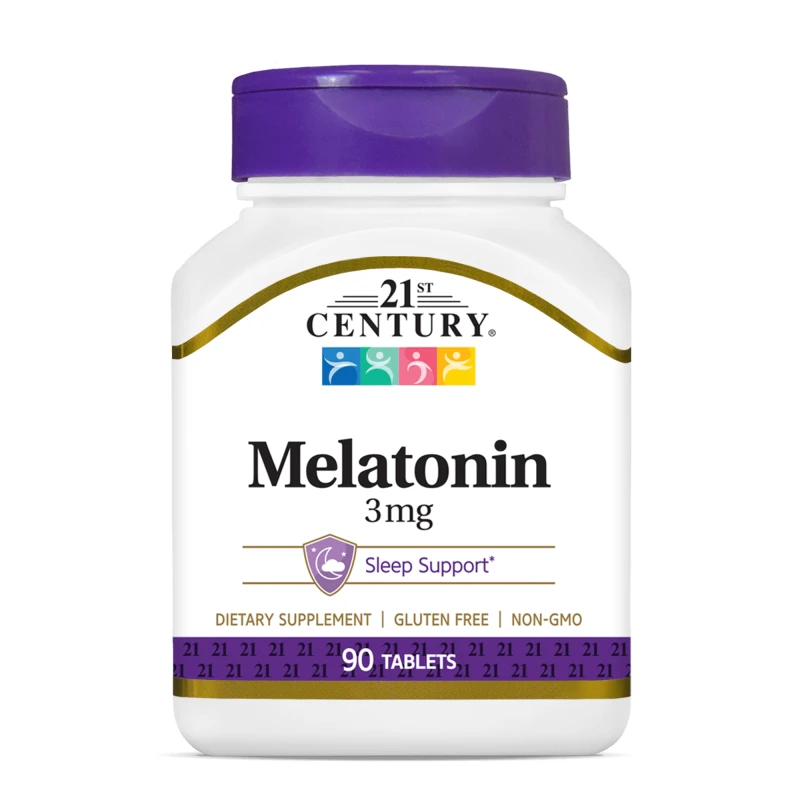 21st Century Melatonin 3mg - Мелатонин, Разфасовка 90 tabs