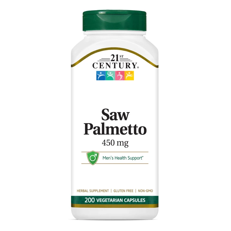 21st Century Saw Palmetto 450mg - Сао Палмето, Разфасовка 60 caps