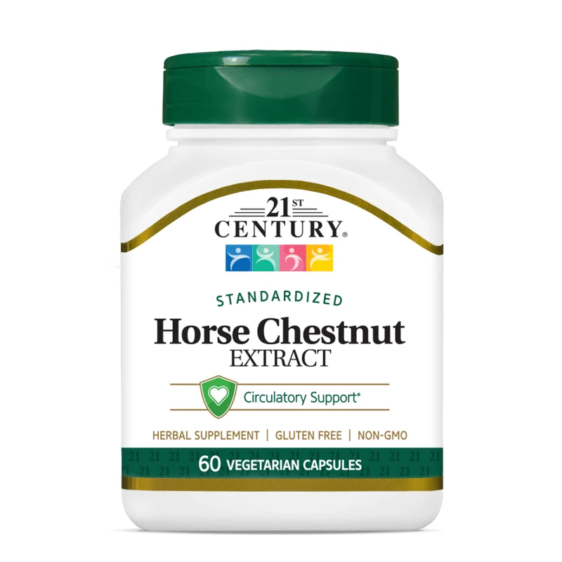21st Century Horse Chestnut Extract - Екстракт от Конски Кестен, Разфасовка 60 caps