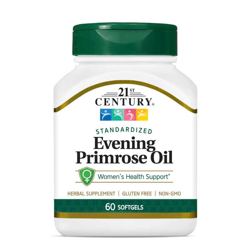 21st Century Evening Primrose Oil - Вечерна Иглика, Разфасовка 60 sgels