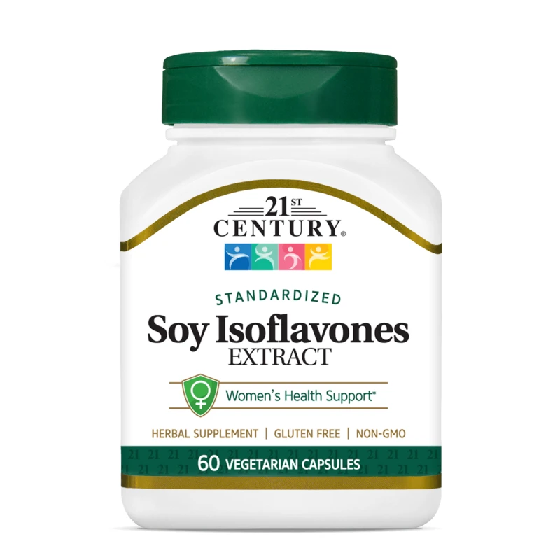 21st Century Soy Isoflavones Extract - Соеви Изофлавони, Разфасовка 60 caps