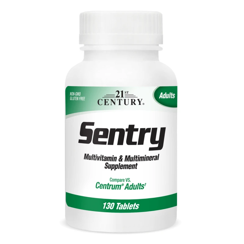 21st Century Sentry Multivitamin & Multimineral - Мултивитамини и Мултиминерали, Разфасовка 130 tabs
