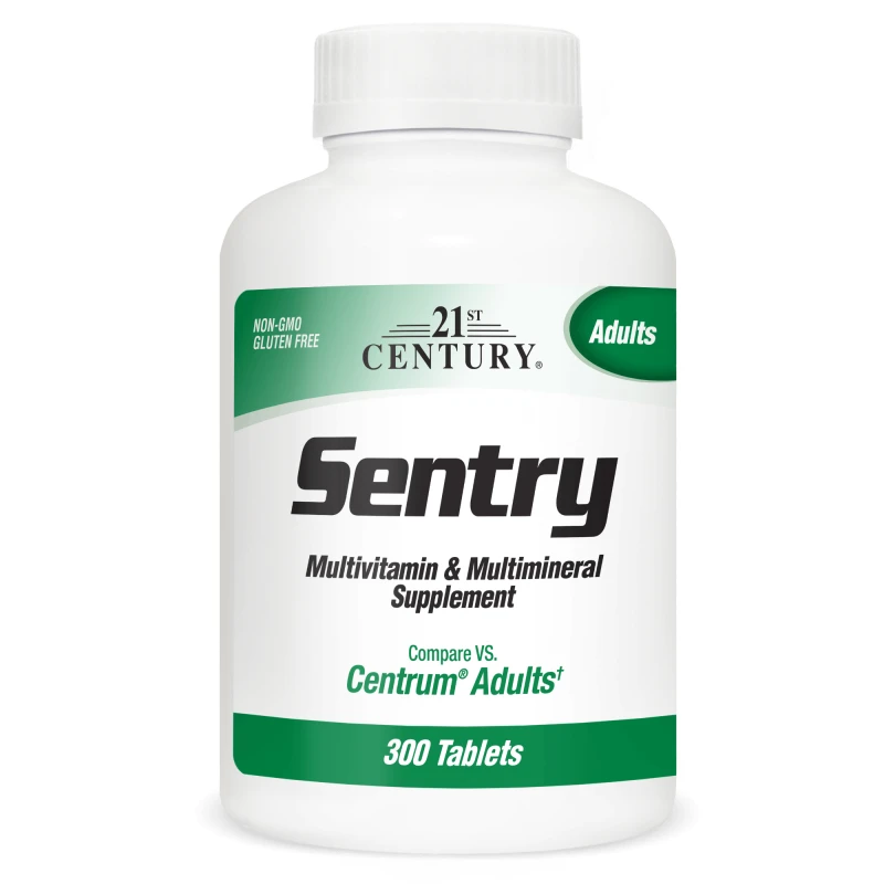 21st Century Sentry Multivitamin & Multimineral - Мултивитамини и Мултиминерали, Разфасовка 300 tabs