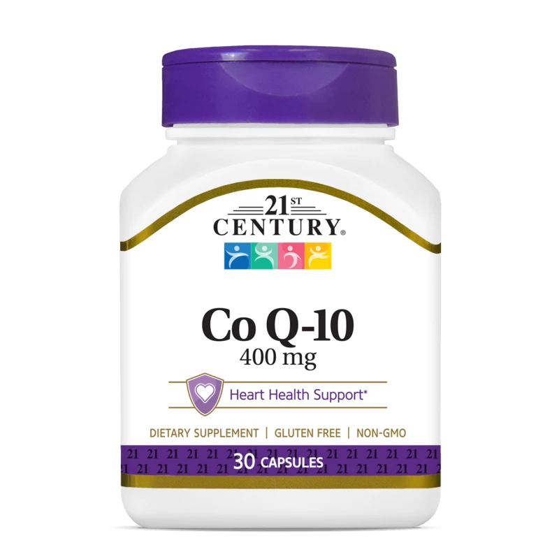 21st Century Co Q-10 400mg Caps - Коензим Q-10, Разфасовка 30 caps