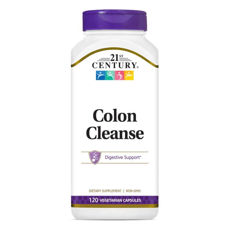 21st Century Colon Cleanse - Прочистваща Формула, Разфасовка 120 caps