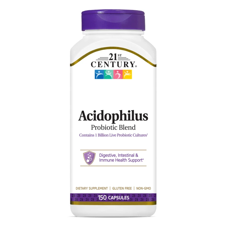 21st Century Acidophilus Probiotic Blend - Пробиотик, Разфасовка 150 caps