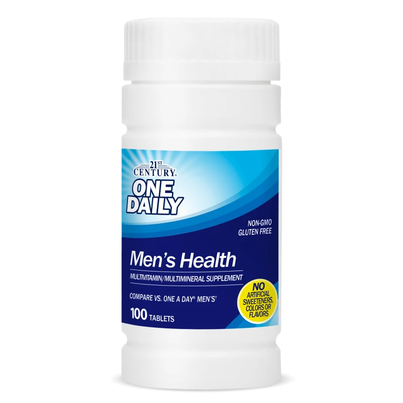 21st Century One Daily Men's Health - Мултивитамини за Мъже, Разфасовка 100 tabs.