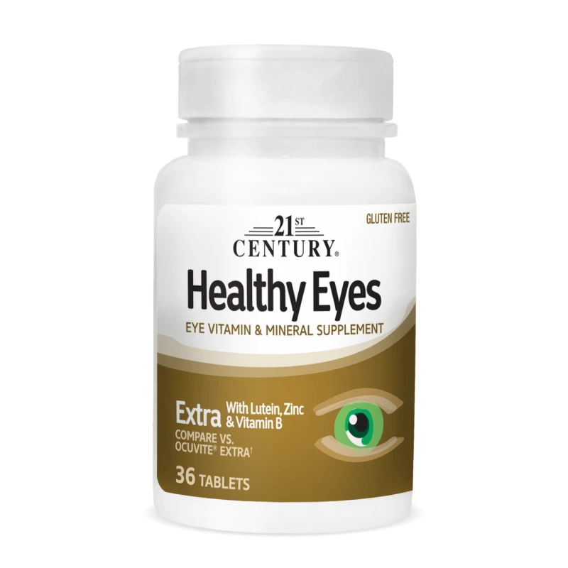 21st Century Healthy Eyes Extra - Формула за Очи, Разфасовка 36 tabs