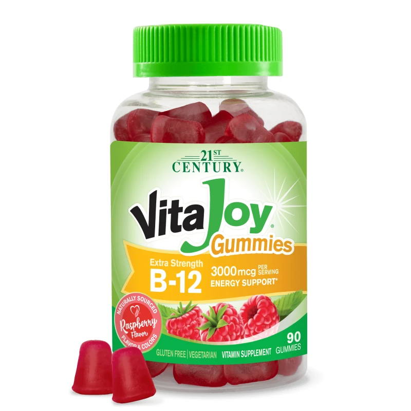 21st Century VitaJoy B-12 3000mcg Gummies - Витамин B-12, Разфасовка 90 gummies