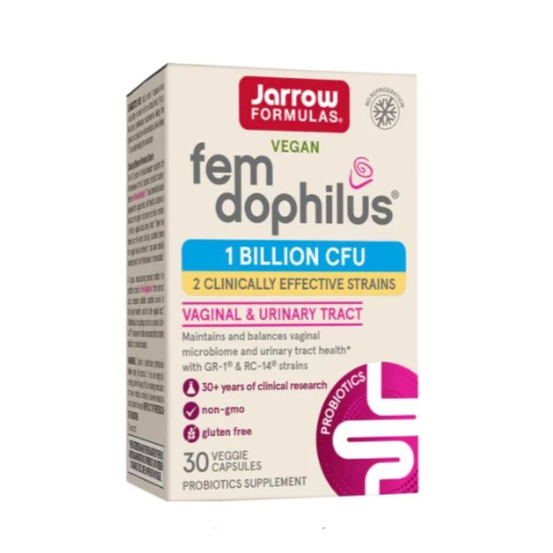 Jarrow Formulas Fem-Dophilus - Пробиотик за Жени, Разфасовка 30 caps