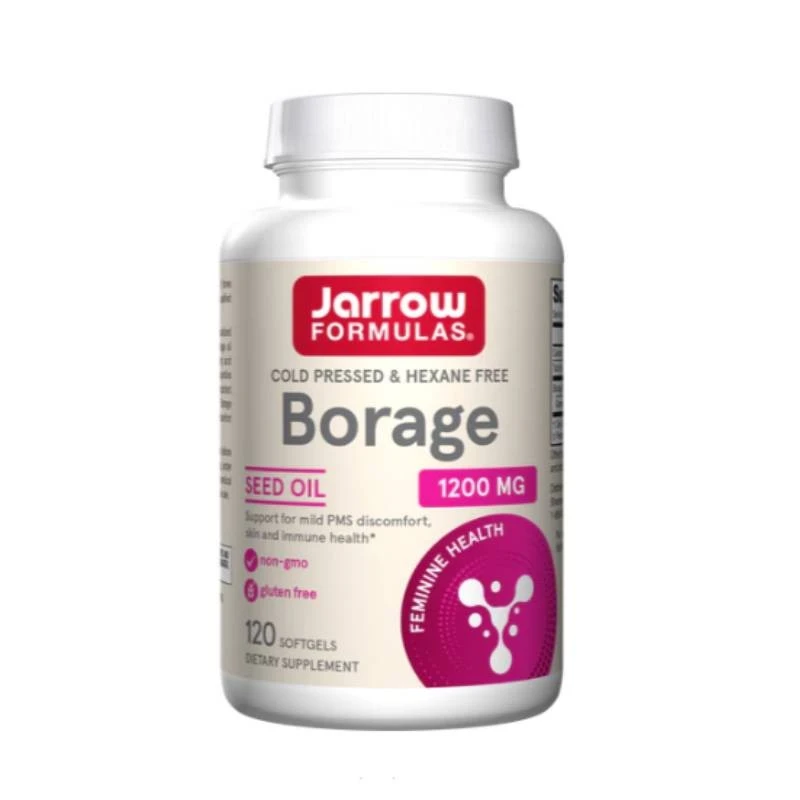 Jarrow Formulas Borage Oil 1200mg - Масло от Пореч, Разфасовка 120 sgels