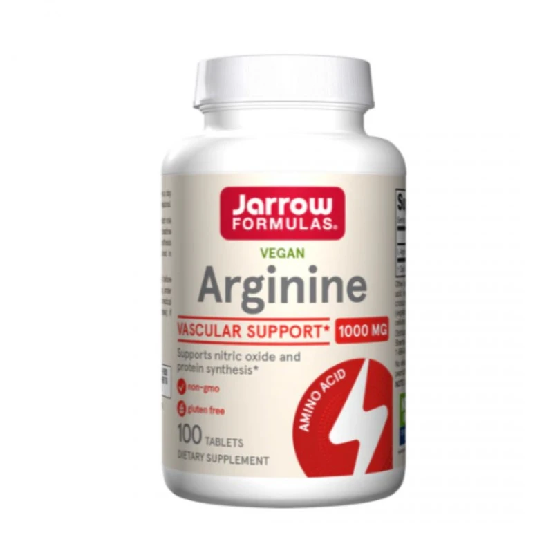 Jarrow Formulas Arginine 1000mg - Аргинин, Разфасовка 100 tabs