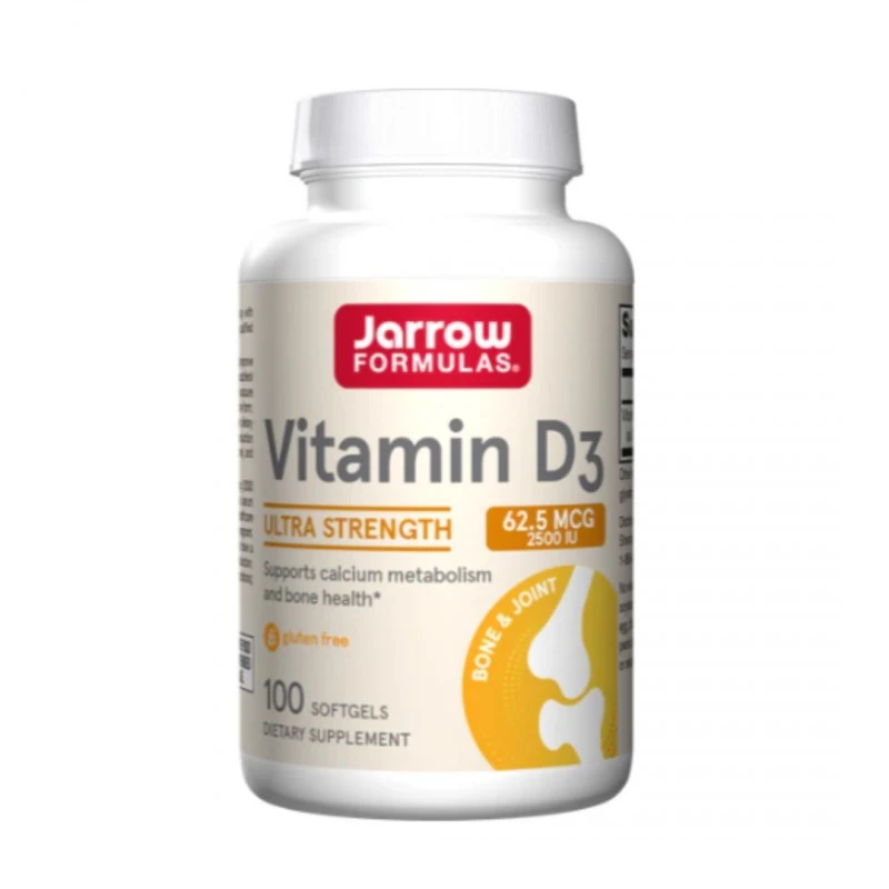 Jarrow Formulas Vitamin D3 2500 - Витамин D, Разфасовка 100 sgels