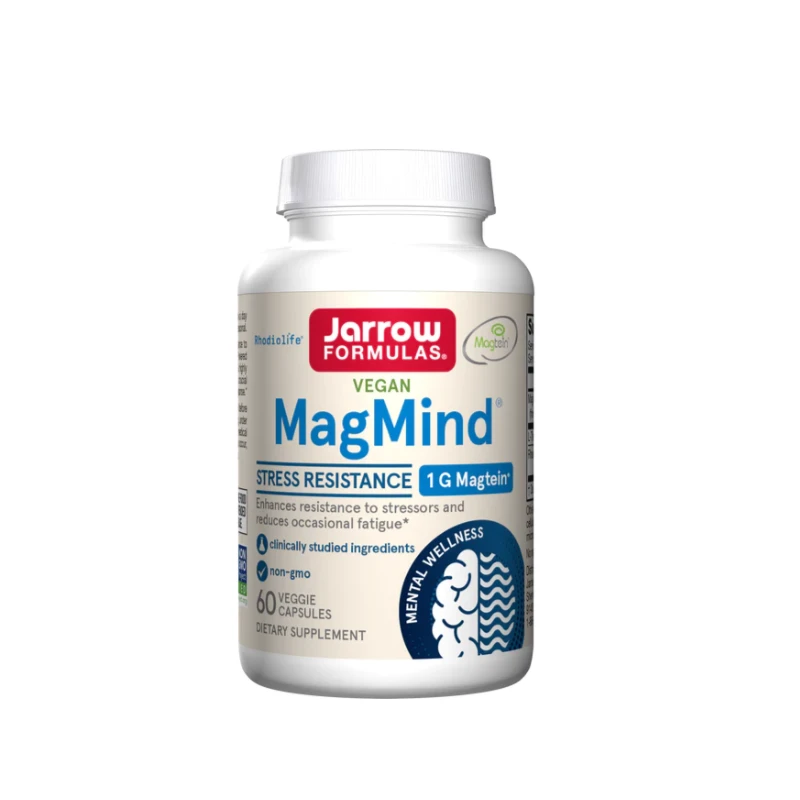 Jarrow Formulas MagMind Stress Resistance - Формула за Мозъка, Разфасовка 60 caps