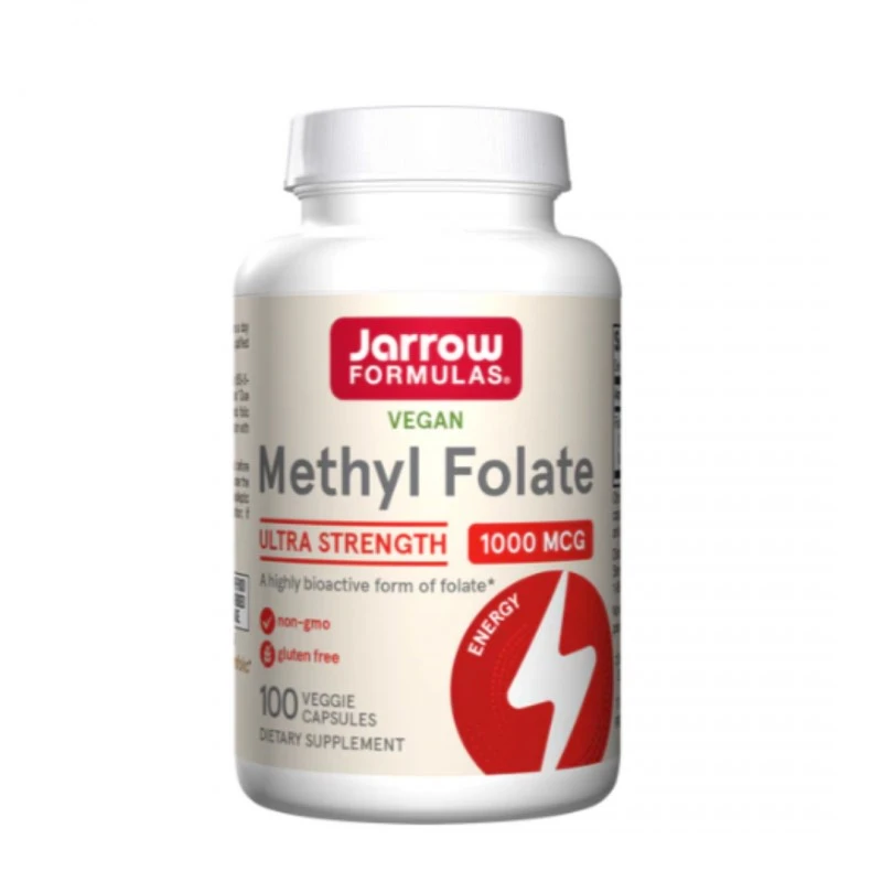 Jarrow Formulas Methyl Folate 1000mcg - Фолат, Разфасовка 100 caps