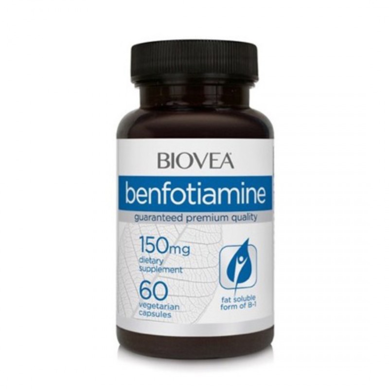 Biovea Benfotiamine 150mg, Разфасовка 60 caps