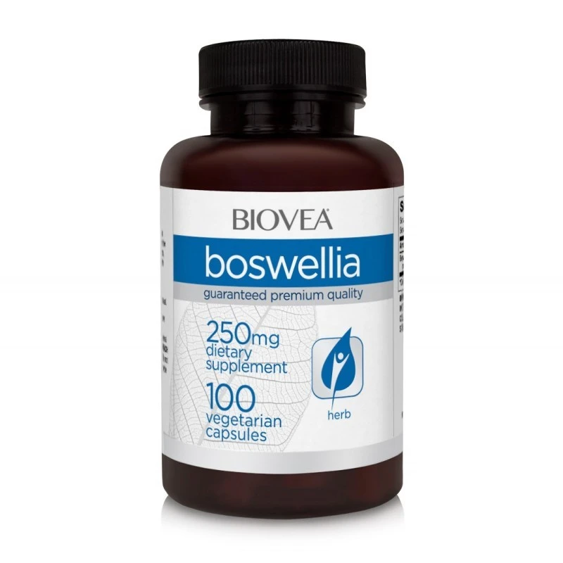 Biovea Boswellia 250mg - Босвелия, Разфасовка 100 caps