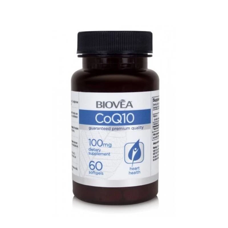 Biovea CoQ10 100mg, Разфасовка 60 caps