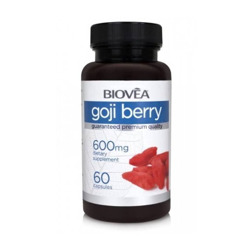 Biovea Goji Berry 600mg - Годжи Бери, Разфасовка 60 caps