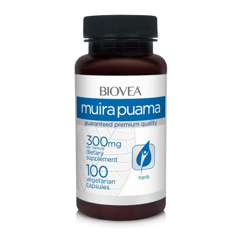 Biovea Muira Puama 300mg, Разфасовка 100 caps