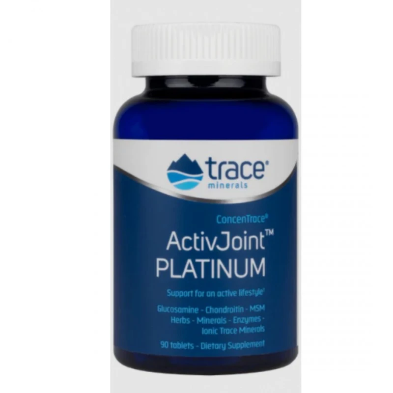 Trace Minerals ActivJoint™ Platinum - Формула за Стави, Разфасовка 90 tabs