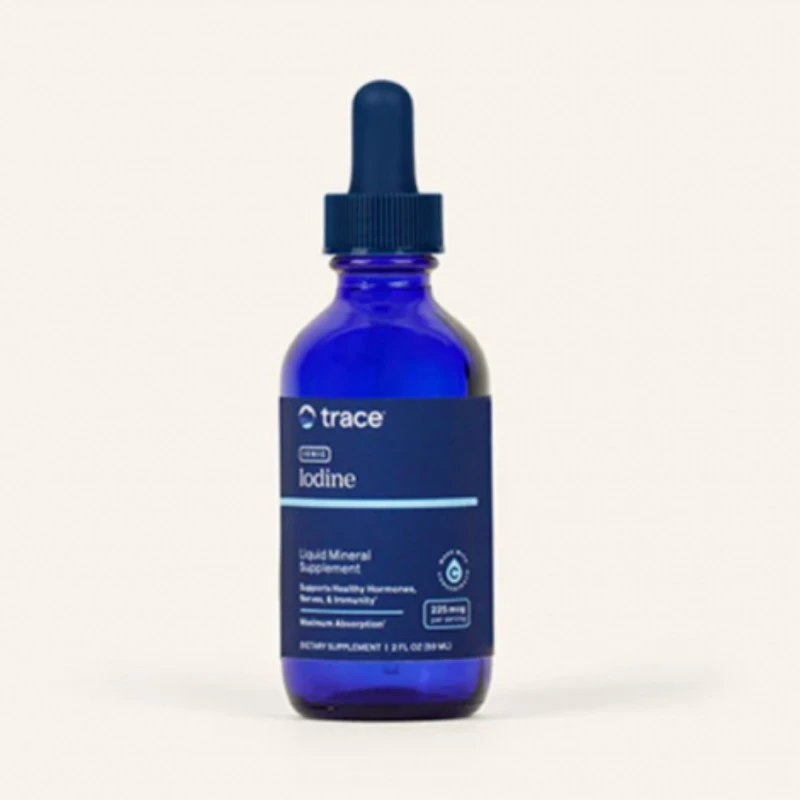 Trace Minerals Ionic Iodine 225mcg - Йонен Йод, Разфасовка 59ml