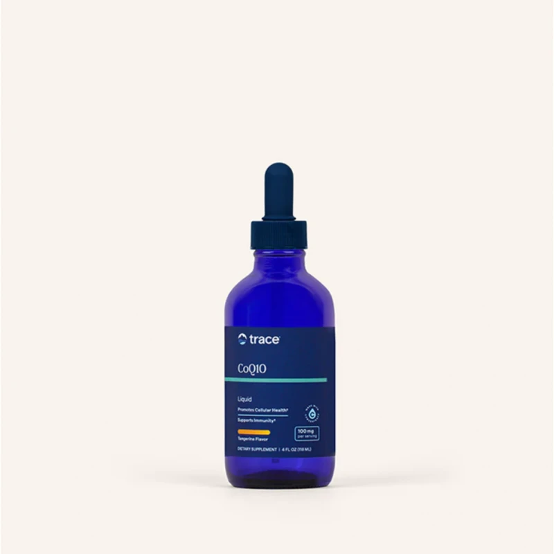 Trace Minerals Liquid CoQ10 100mg - Коензим Q-10, Разфасовка 118ml