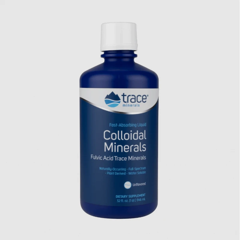 Trace Minerals Colloidal Minerals - Колоидни Минерали, Разфасовка 946ml