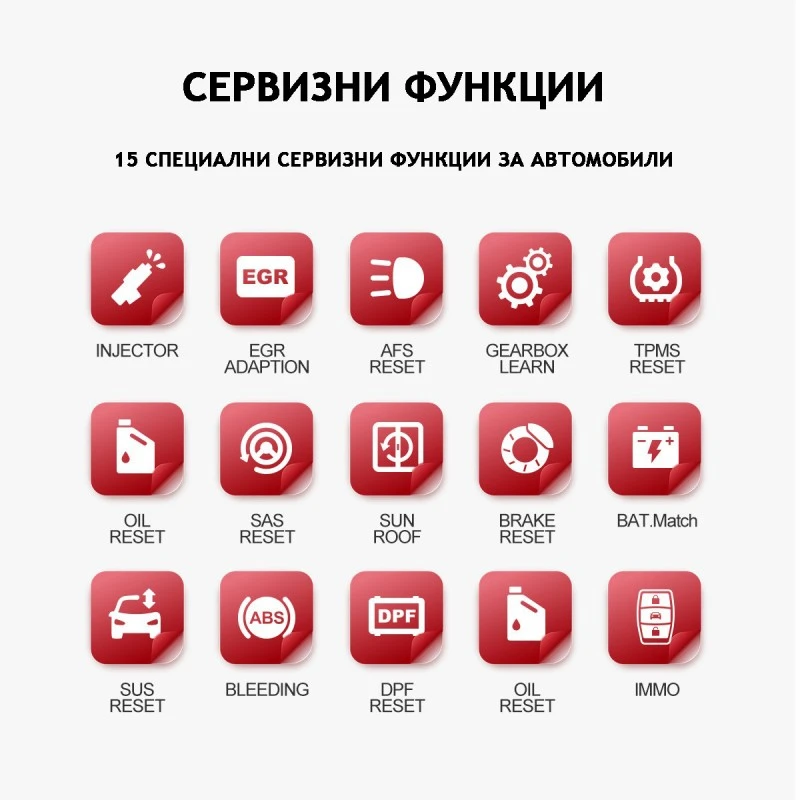 Уред за автомобилна диагностика модел Thinkdiag 2 на български