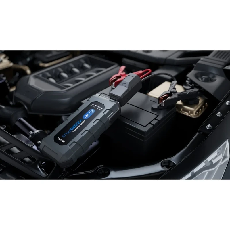 Бустер батерия за подаване на ток на автомобил модел Topdon V2200 plus
