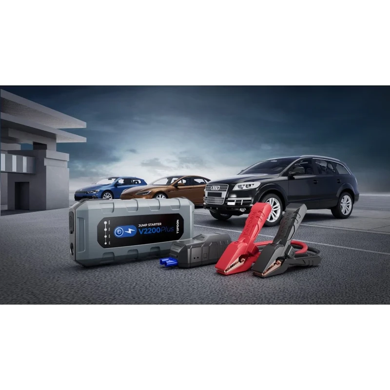 Бустер батерия за подаване на ток на автомобил модел Topdon V2200 plus