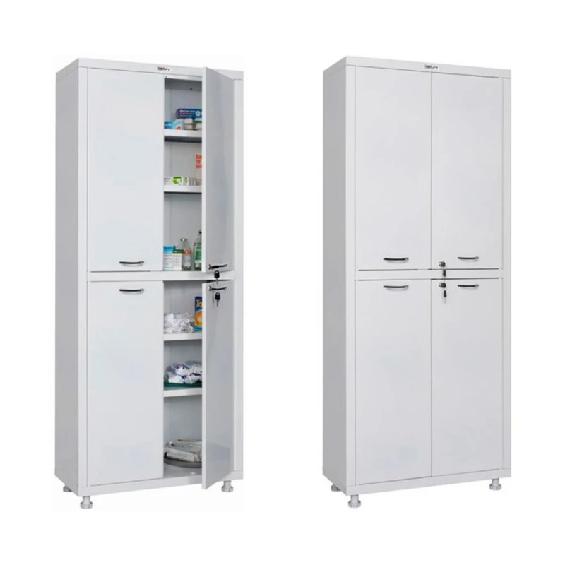 Метален медицински шкаф PROMET - МД 2 1780 SS