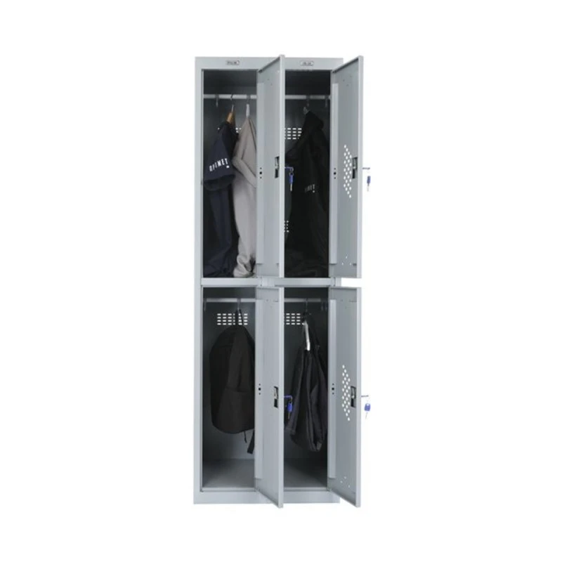 Метален гардероб за съблекалня ПРАКТИК ML 12-40