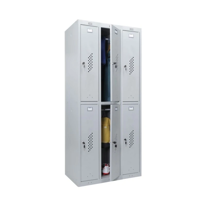 Метален гардероб за съблекалня ПРАКТИК ML 12-60