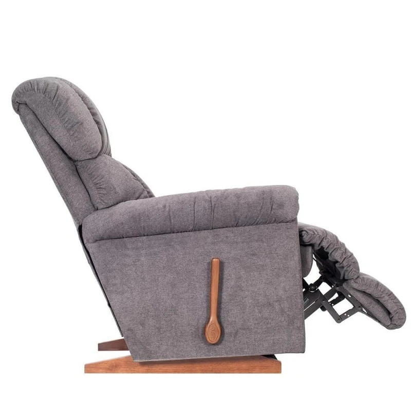 Фотьойл с релакс механизъм, La-z-boy Pinnacle Rocker Recliner текстил Muse Gray