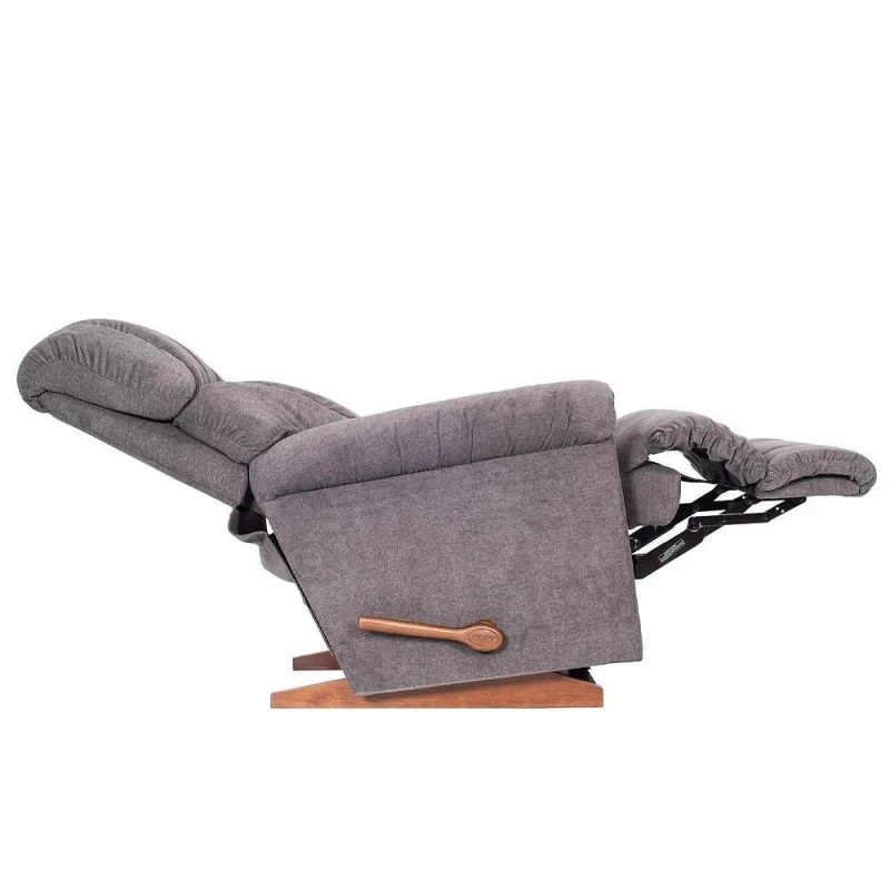 Фотьойл с релакс механизъм, La-z-boy Pinnacle Rocker Recliner текстил Muse Gray