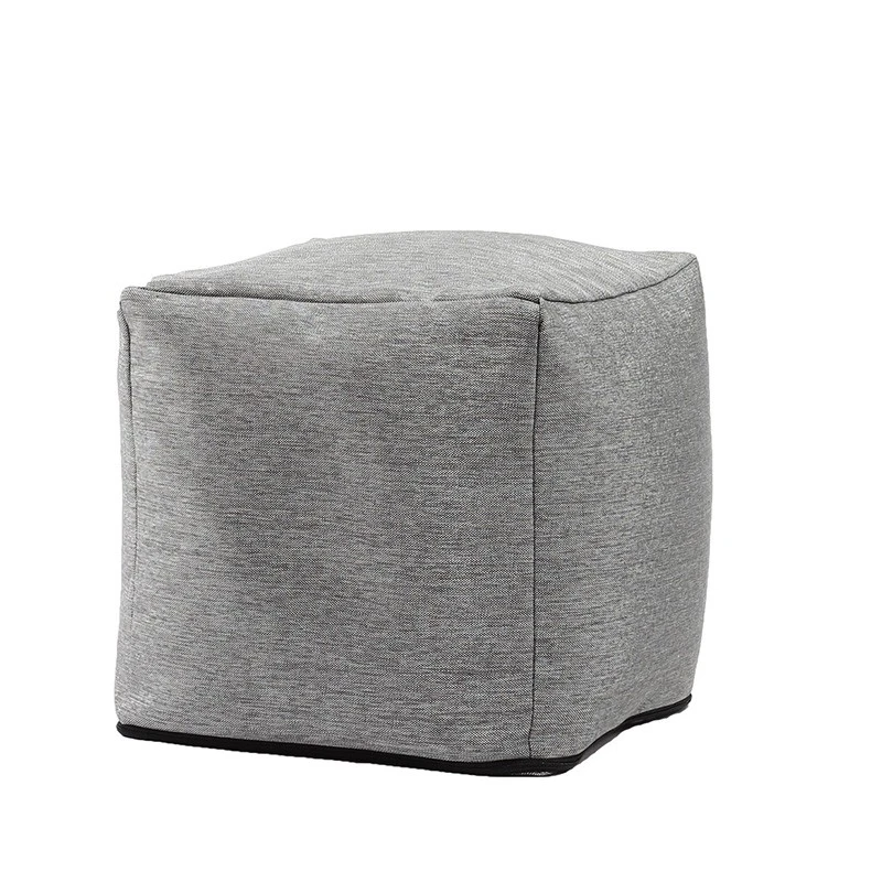 Пуф 80л. Табуретка Куб - Silver Black Гама Premium Rustic