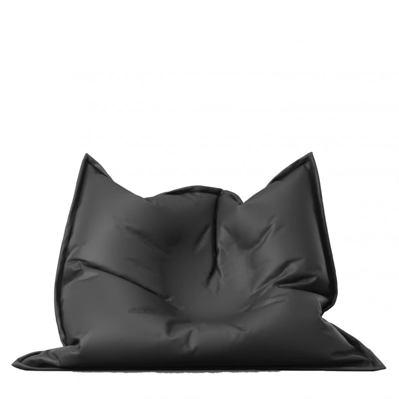 Pufrelax Пуф Голяма възглавница 350л. Magic Pillow - Black Еко кожа