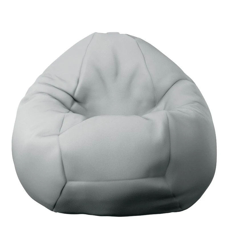 Pufrelax Пуф круша 520л. Nirvana Gigant - Teteron Grey за открито Перящ се калъф