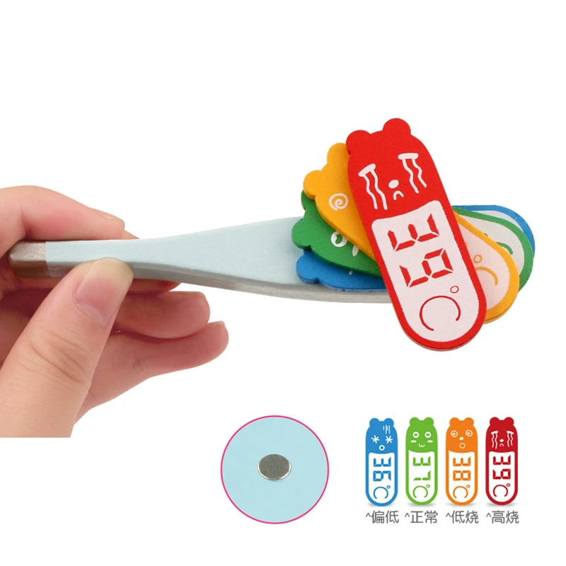 Дървен лекарски комплект в куфарче MalPlay