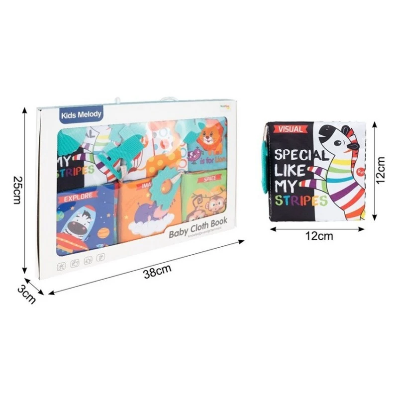 Сензорни книжки MalPlay, Комплект